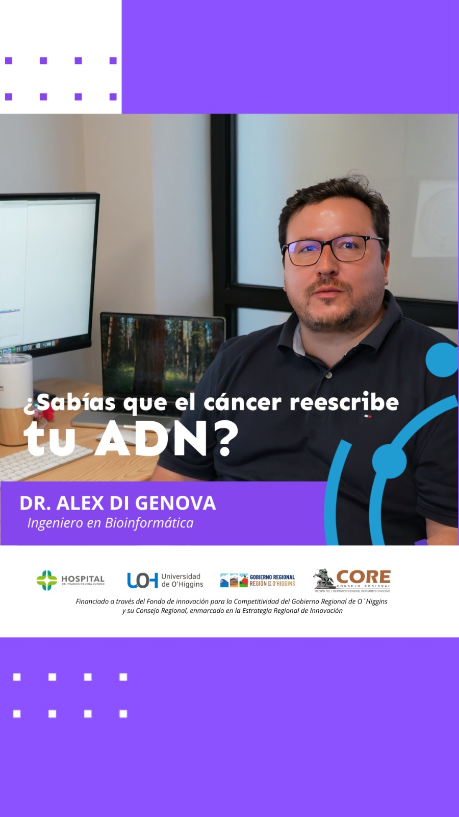 ¿Sabías que el cáncer reescribe tu ADN?