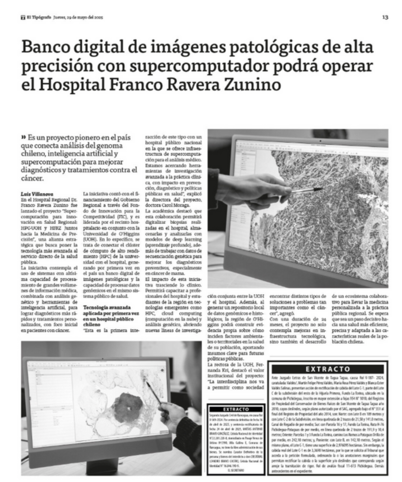 Proyecto CUBI en El Tipógrafo